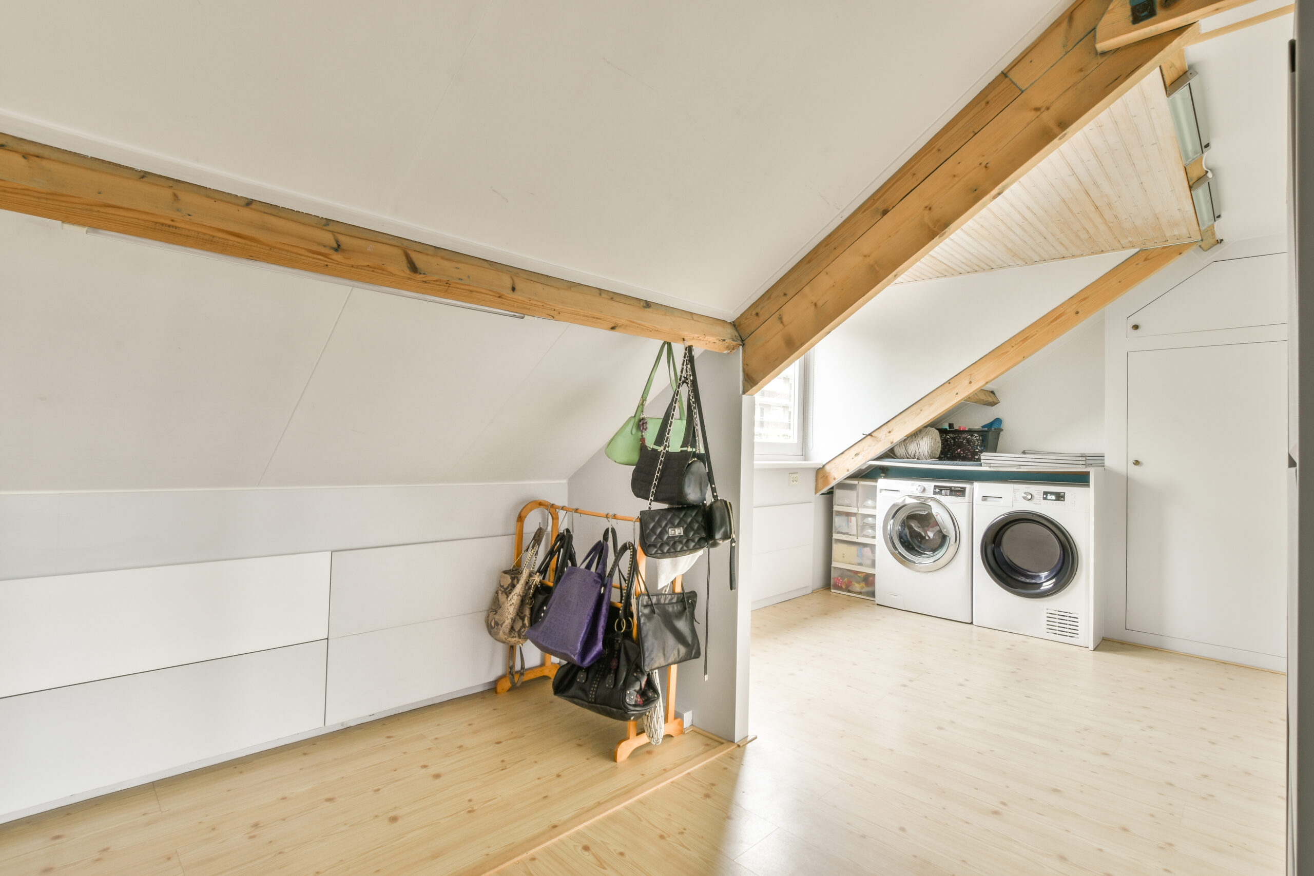 Organized Storage Boxes and Shelving